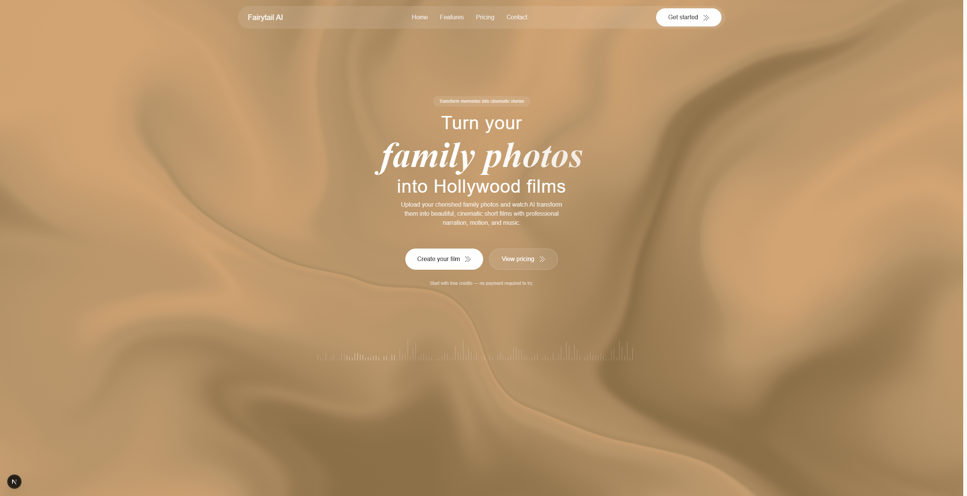 Fairytail AI: Family Photo to Cinematic Video Platform